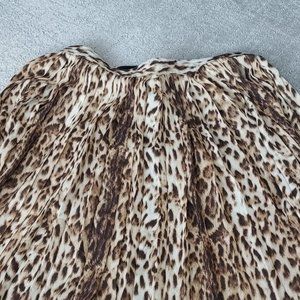 J.crew brown long skirt
